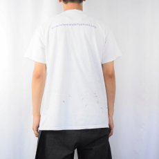 画像4: "Hypnotic Storm Riders" ペンキペイント プリントTシャツ L (4)