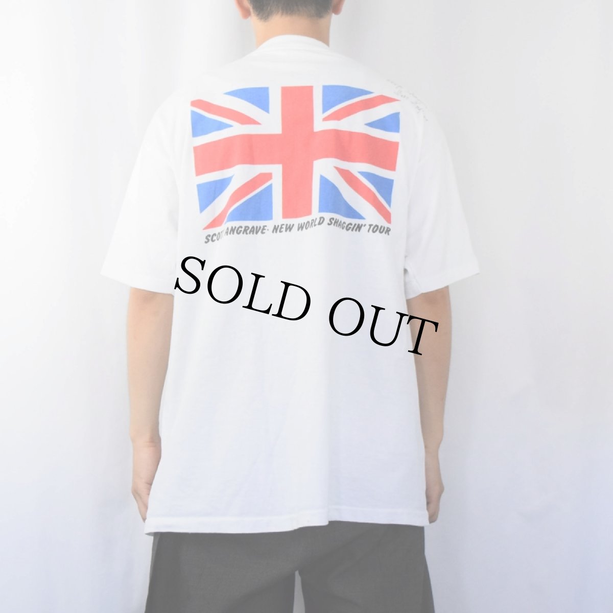 画像4: 90's Scott Angrave USA製 "YES I DO!" サイン入り コメディアンツアーTシャツ XL (4)