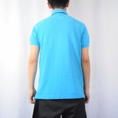 画像3: 70〜80's CHEMISE LACOSTE FRANCE製 ロゴワッペン 鹿の子ポロシャツ SIZE4 (3)
