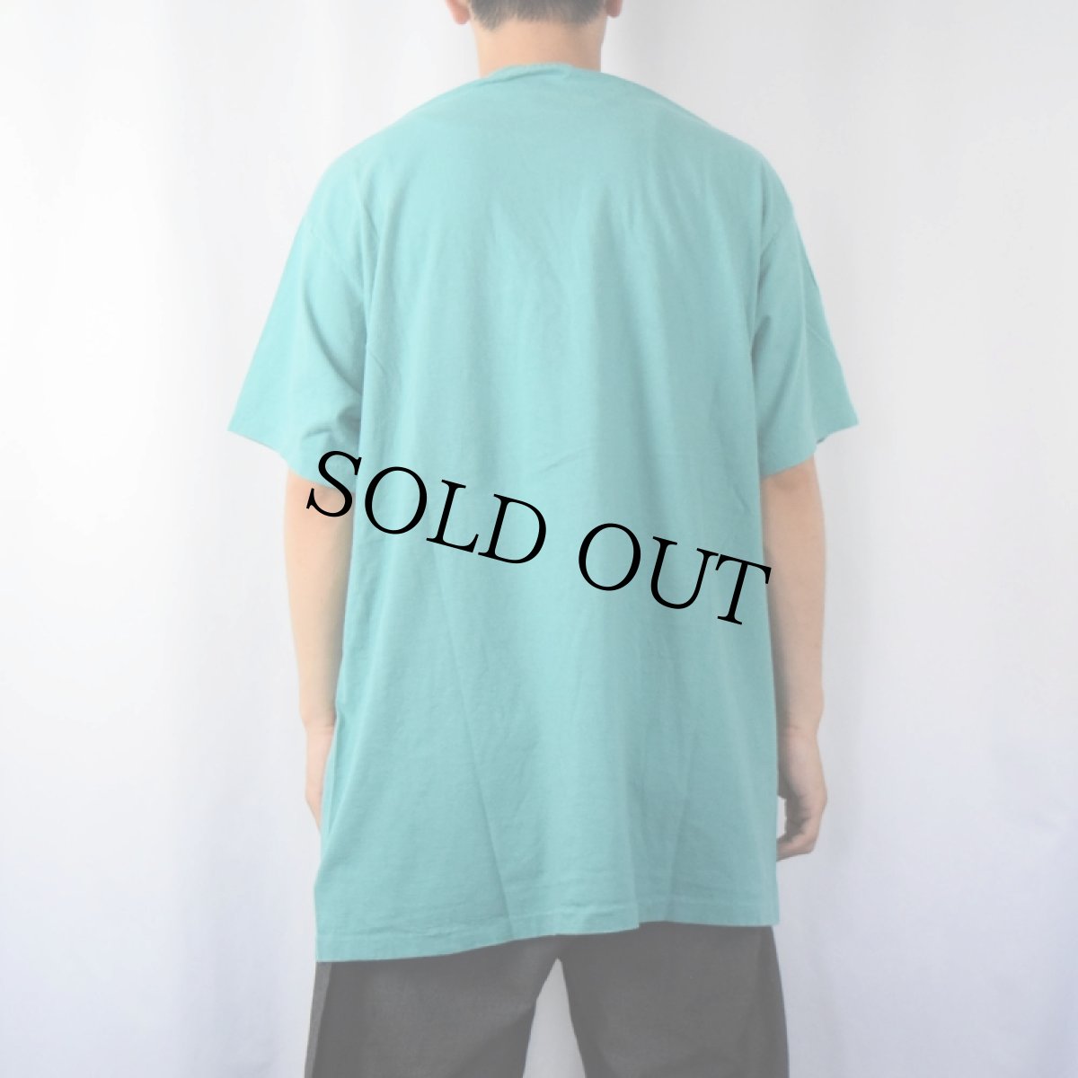 画像3: 90's POLO Ralph Lauren USA製 ロゴ刺繍 ポケットTシャツ XL (3)