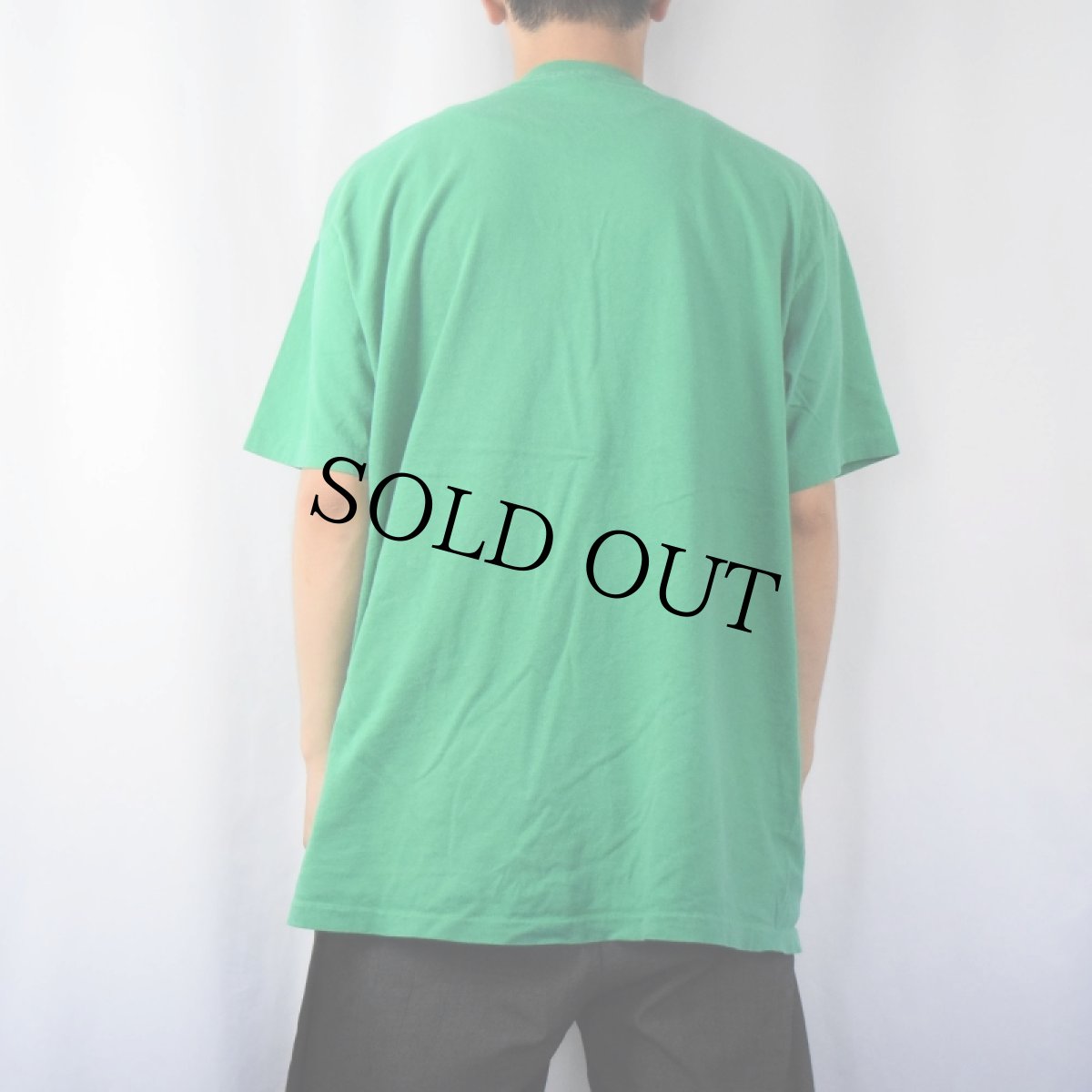 画像3: 90's POLO Ralph Lauren USA製 ロゴ刺繍 ポケットTシャツ L (3)