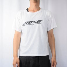 画像2: 70〜80's BOSE 音響機器メーカー ロゴプリントTシャツ L (2)