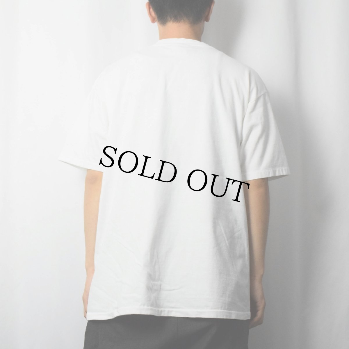 画像3: 90's John Baynham USA製 "mew. whatever. moo." シュールイラストプリントTシャツ XL (3)