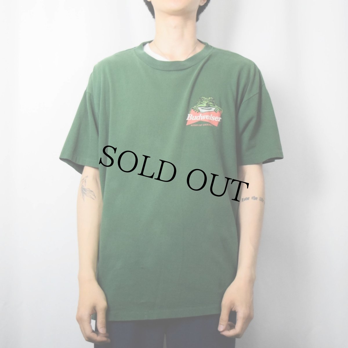 画像3: 90's Budweiser USA製 "This Bud's For You!" ビールメーカー プリントTシャツ XL (3)