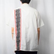 画像3: 70's BOSS "Black Tsble" ダクロン×コットンシャツ L (3)