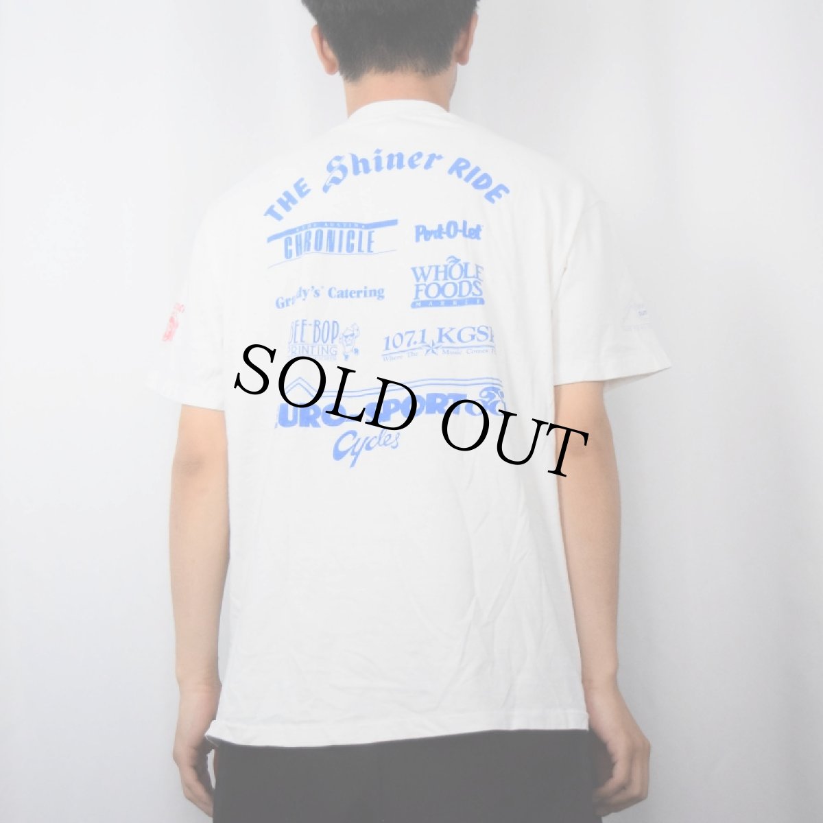 画像4: 90's G.A.S.P. 1991 リキテン風 アートプリントTシャツ L (4)