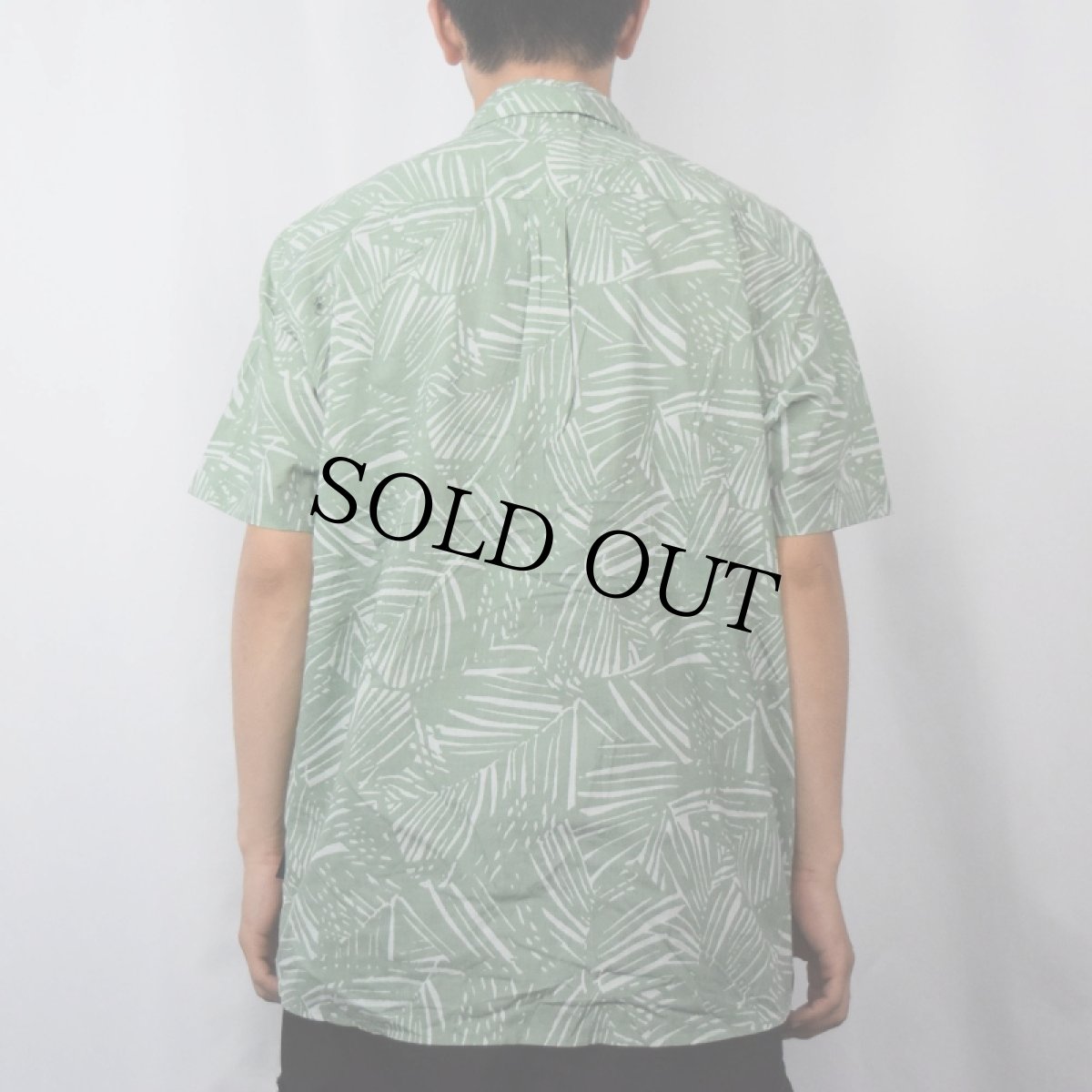 画像3: 19SS Patagonia 総柄 コットン×ポリエステルシャツ L (3)