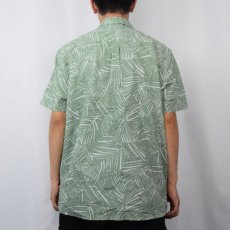 画像3: 19SS Patagonia 総柄 コットン×ポリエステルシャツ L (3)