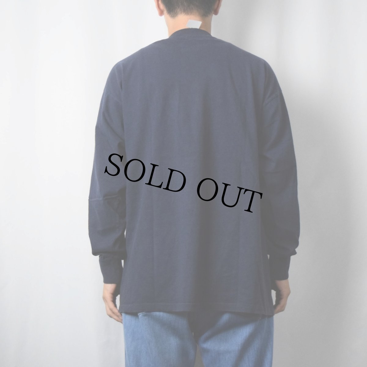 画像3: 90's TOY MACHINE CANADA製 "Devil Cat" スケートブランド プリントロンT NAVY XL (3)