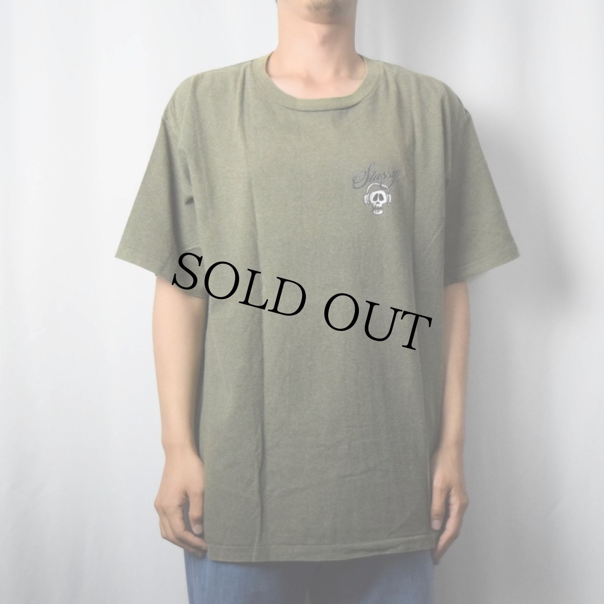 画像3: 90's STUSSY USA製 ヘッドホンスカルプリントTシャツ XL (3)
