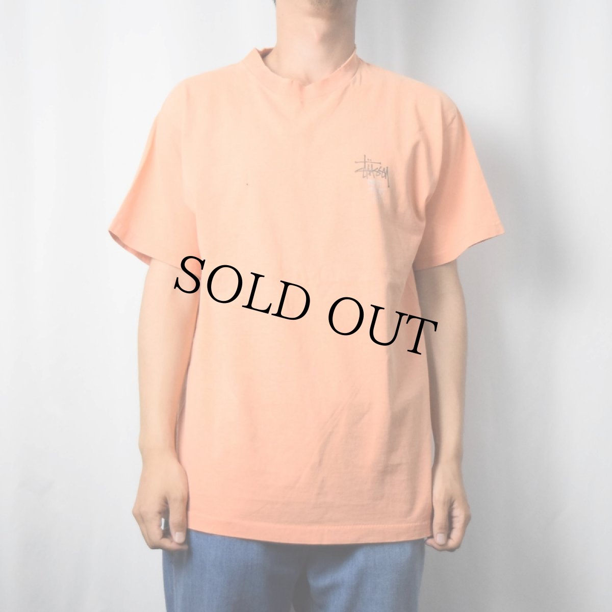 画像3: 90's STUSSY USA製 バイクイラストTシャツ L (3)