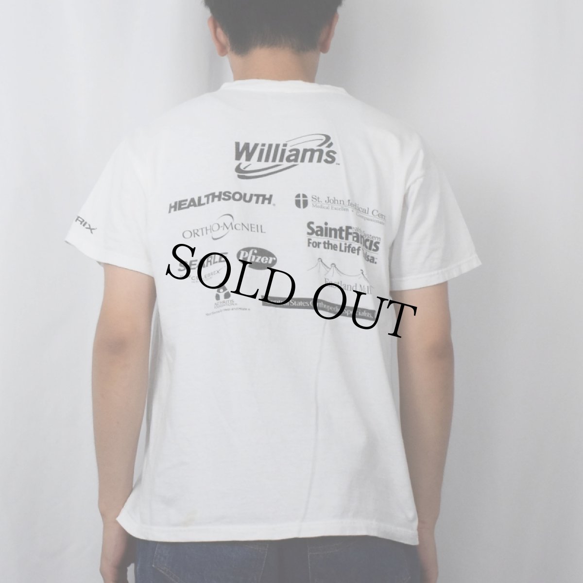 画像4: SNOOPY "A Joint Walk" キャラクタープリントTシャツ L (4)