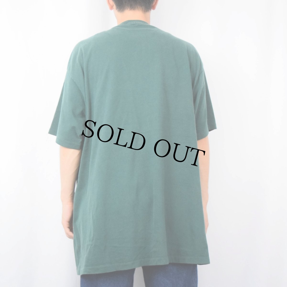 画像3: 90's POLO Ralph Lauren USA製 ロゴ刺繍 ポケットTシャツ XL (3)