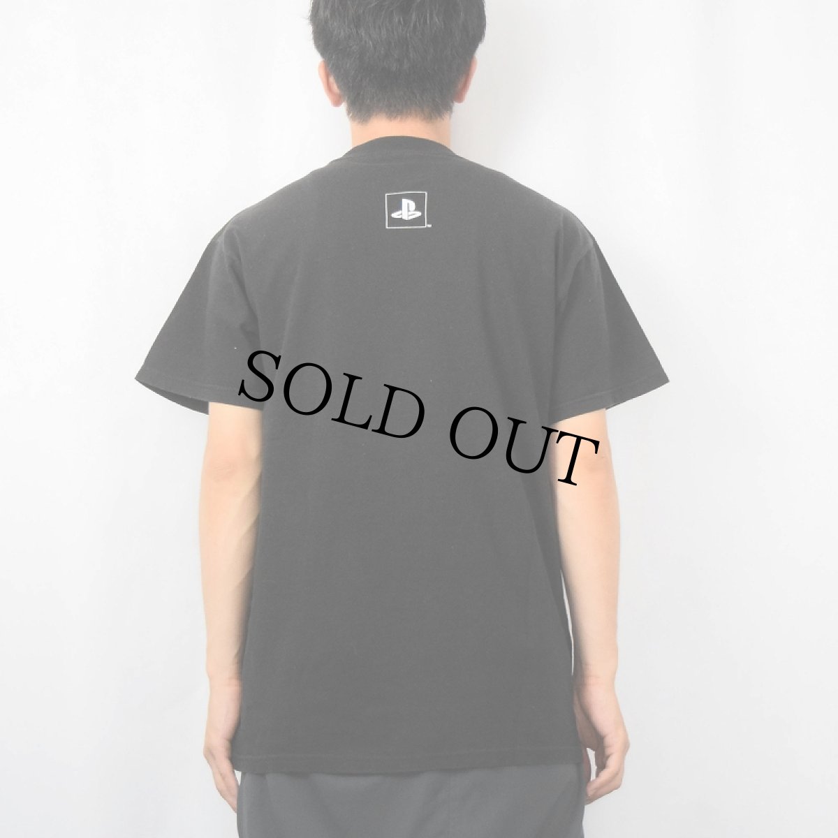 画像3: PlayStation 2 ロゴプリントTシャツ M (3)