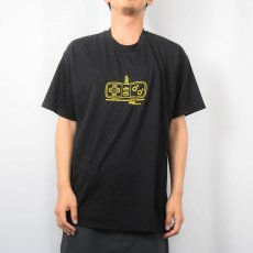 画像2: 【SALE】 2000's Paul Frank USA製 ゲームプリントTシャツ L (2)