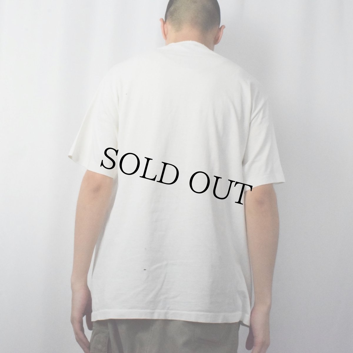 画像3: 90's PEANUTS USA製 "La baiser de l'Hotel de Ville, Paris" パロディプリントTシャツ XL (3)