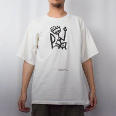 画像3: Paul Klee "MUMON sinks drunken into a chair" アートプリントTシャツ (3)