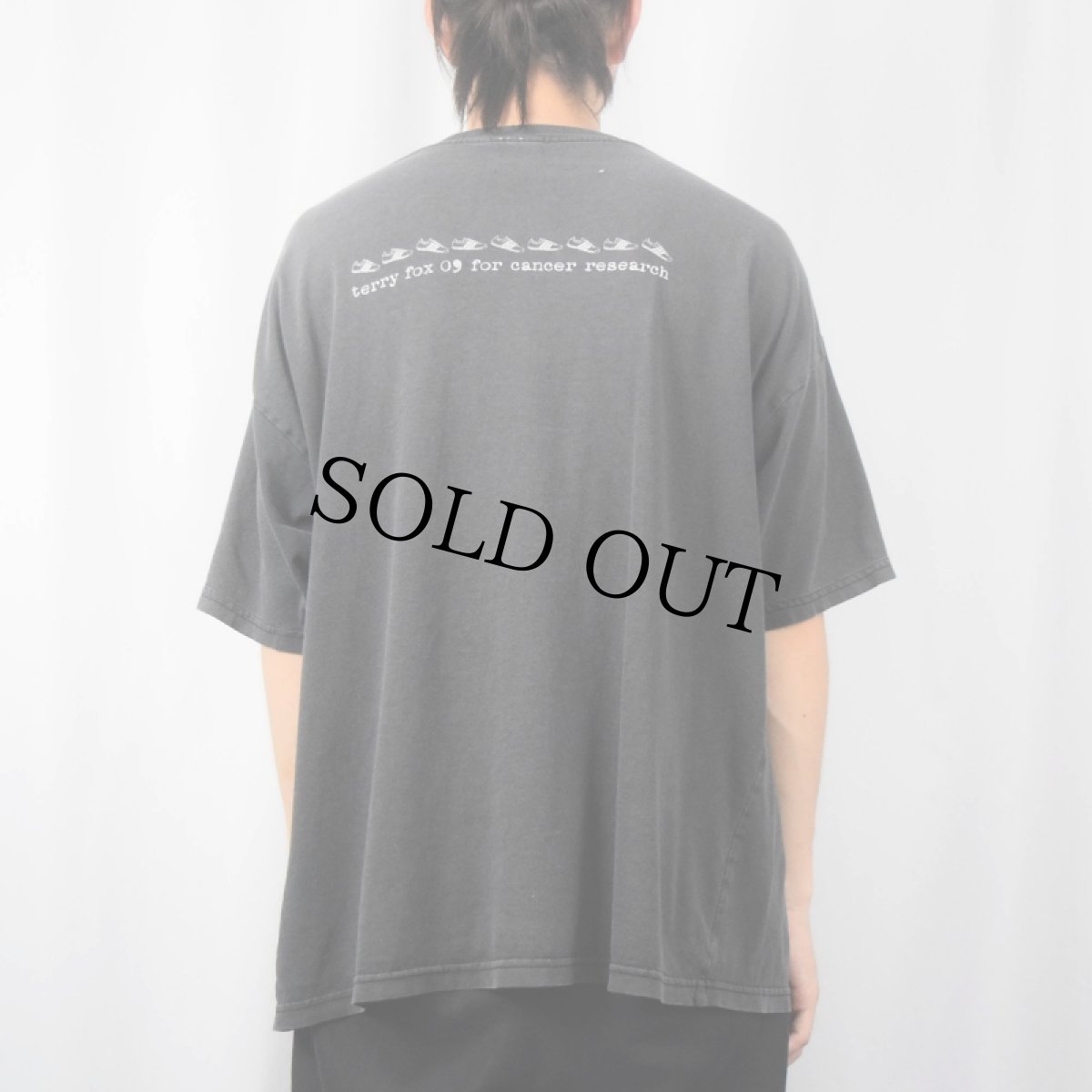 画像3: Terry Fox CANADA製 義足マラソンランナー プリントTシャツ XL (3)