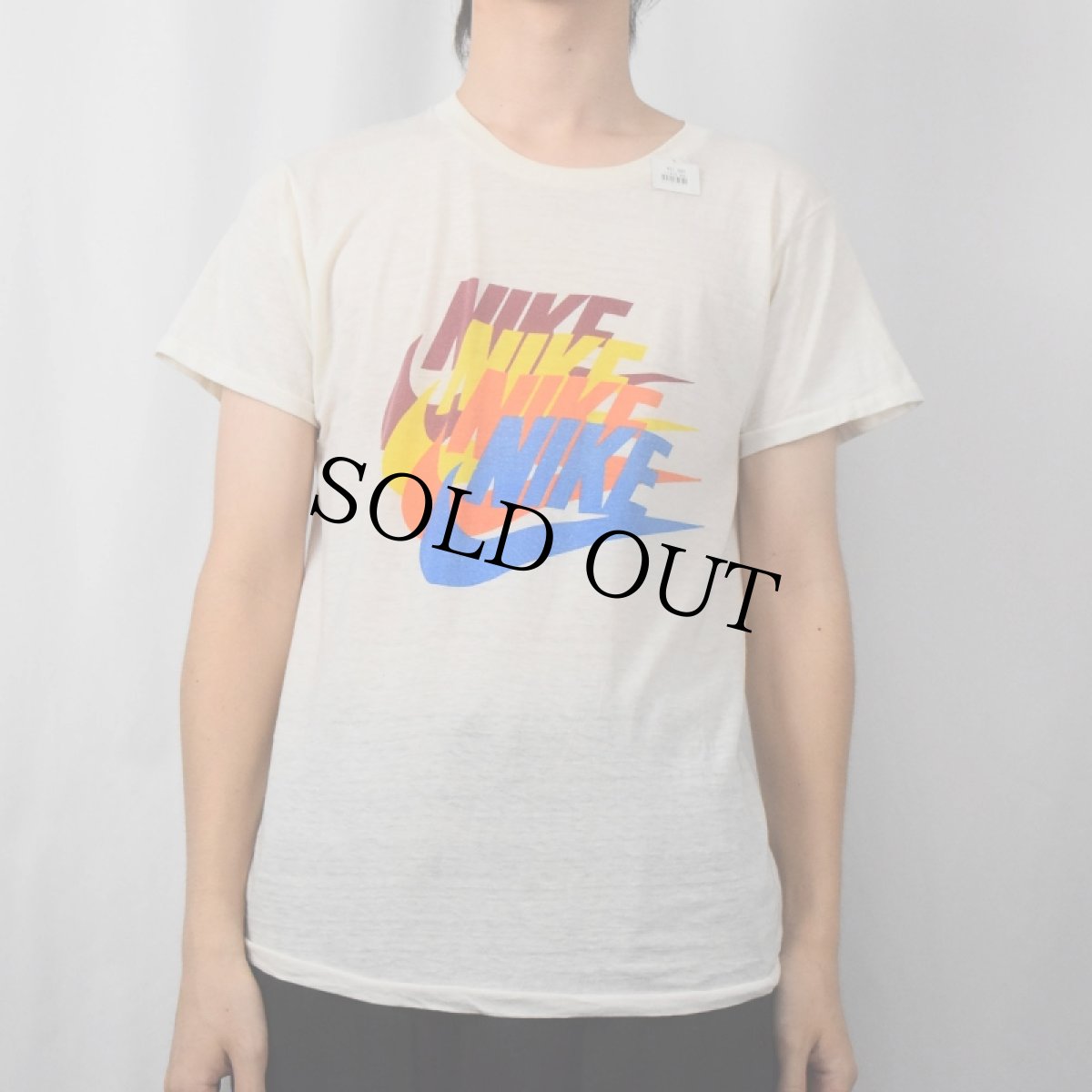 画像3: 70〜80's NIKE 社外タグ 4連ロゴ "Millers Outpost" ロゴプリントTシャツ (3)