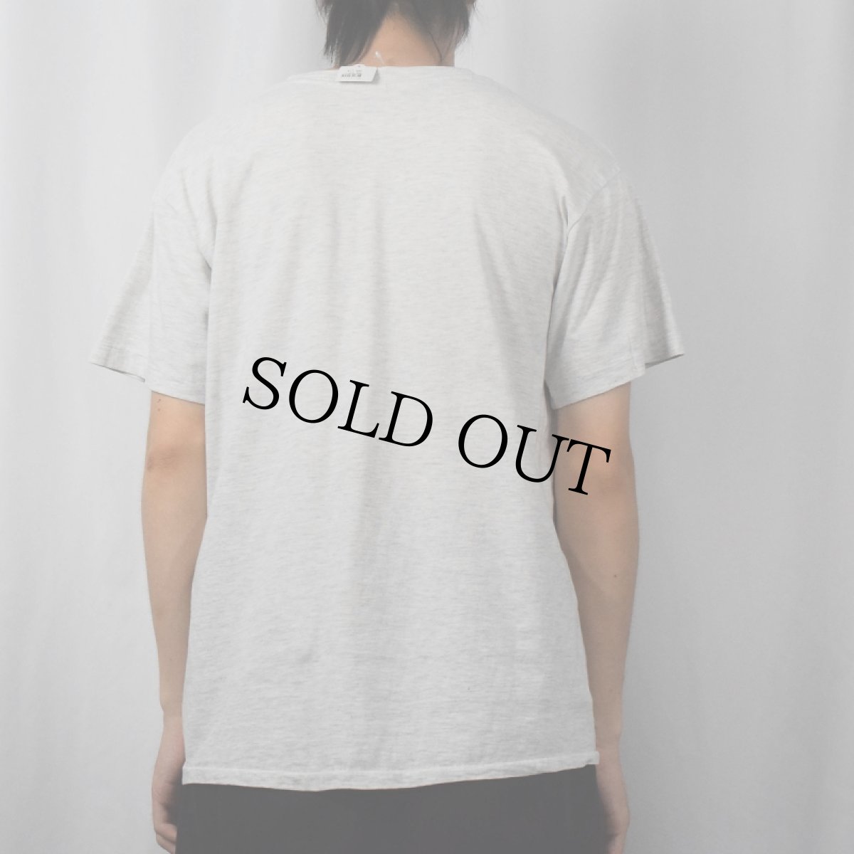 画像3: 90's NIKE 銀タグ USA製 ウサギと亀 プリントTシャツ M (3)