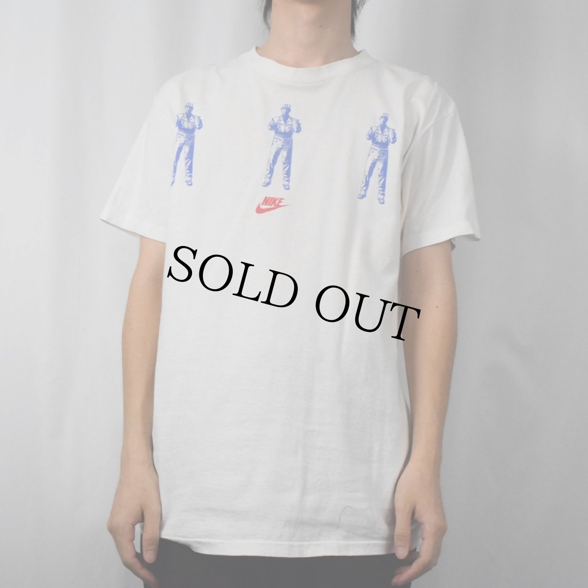 画像3: 90's NIKE 銀タグ USA製 "I Think I broke my brain." プリントTシャツ XL (3)