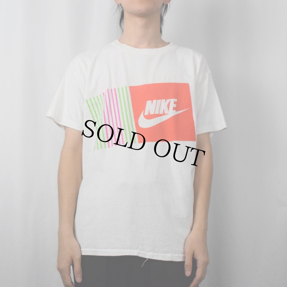 画像3: 90's NIKE 銀タグ USA製 "The Athlete's Foot" ロゴプリントTシャツ M (3)