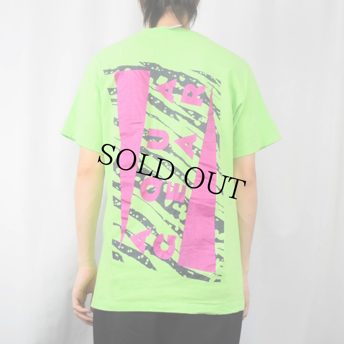 画像4: 90's NIKE 銀タグ USA製 "AQUA GEAR" ロゴプリントTシャツ M (4)