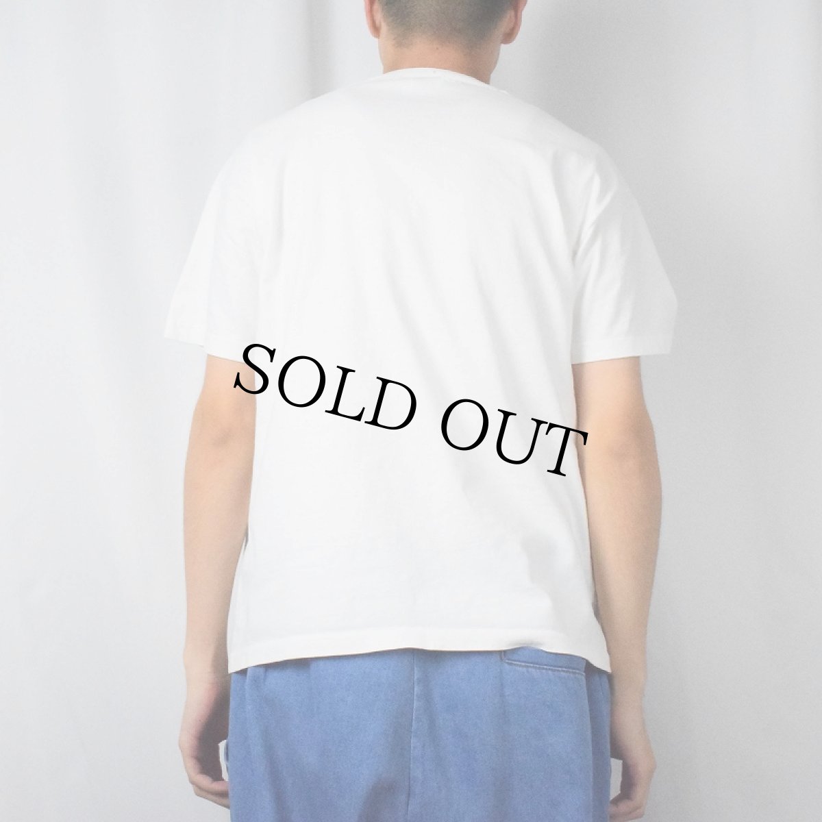 画像3: 90's Levi's USA製 "MAKE WAVES" イラストプリントTシャツ (3)