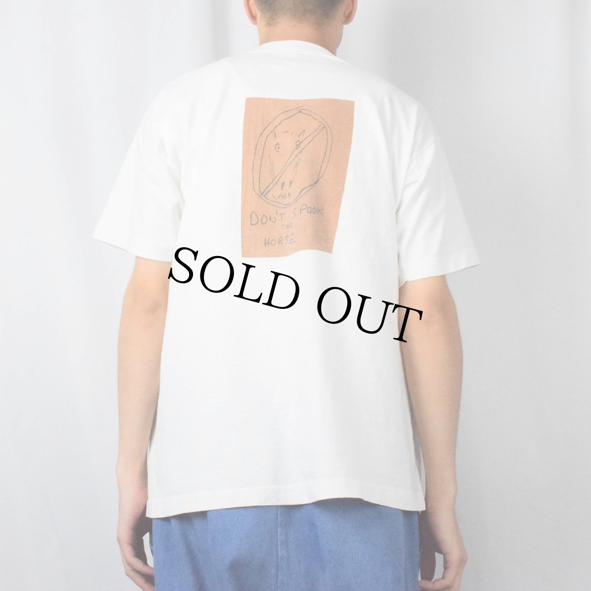 画像4: 90's NEIL YOUNG & CRAZY HORSE USA製 "Don't Spook the Horses" バンドプリントTシャツ XL (4)