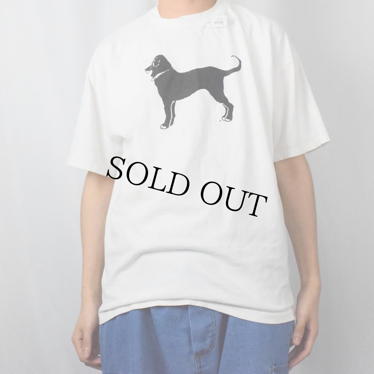 画像3: 90's The Black Dog USA製 犬プリントTシャツ XL (3)