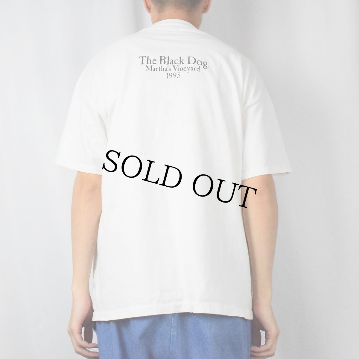 画像4: 90's The Black Dog USA製 犬プリントTシャツ XL (4)