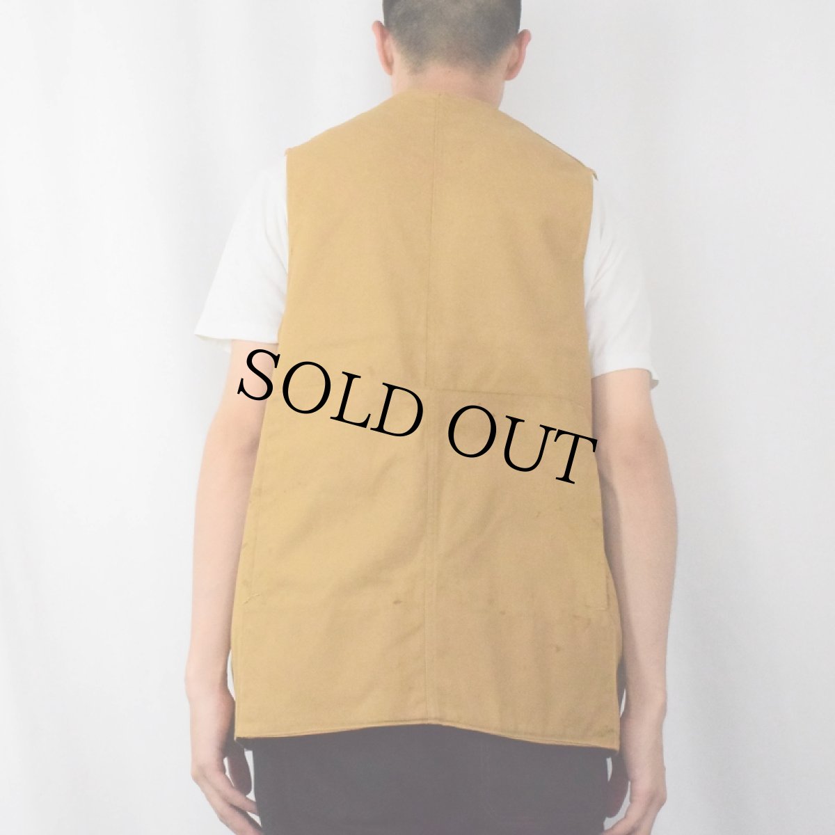 画像3: 50's American Field ガンパッチ付き ハンティングベスト (3)