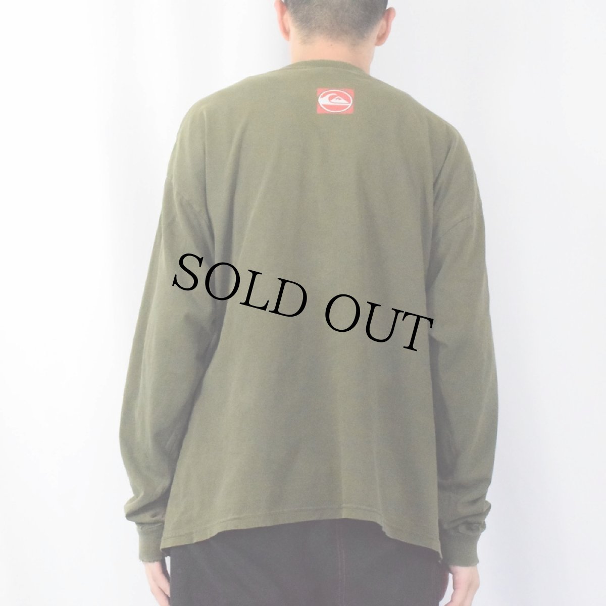 画像3: QUIK SILVER ロゴプリントロンT XL (3)