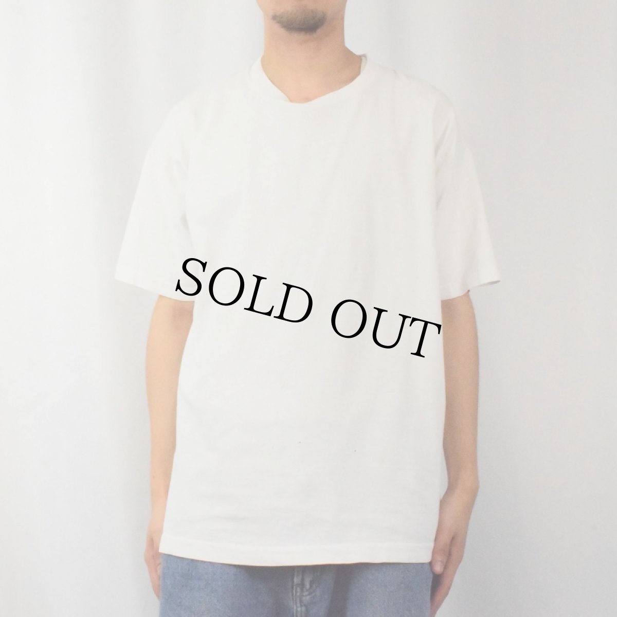 画像2: 90's FRUIT OF THE LOOM CANADA製 無地Tシャツ XL (2)