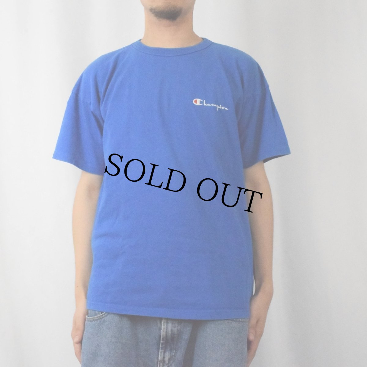 画像2: 90's Champion USA製 ロゴプリントTシャツ XL (2)