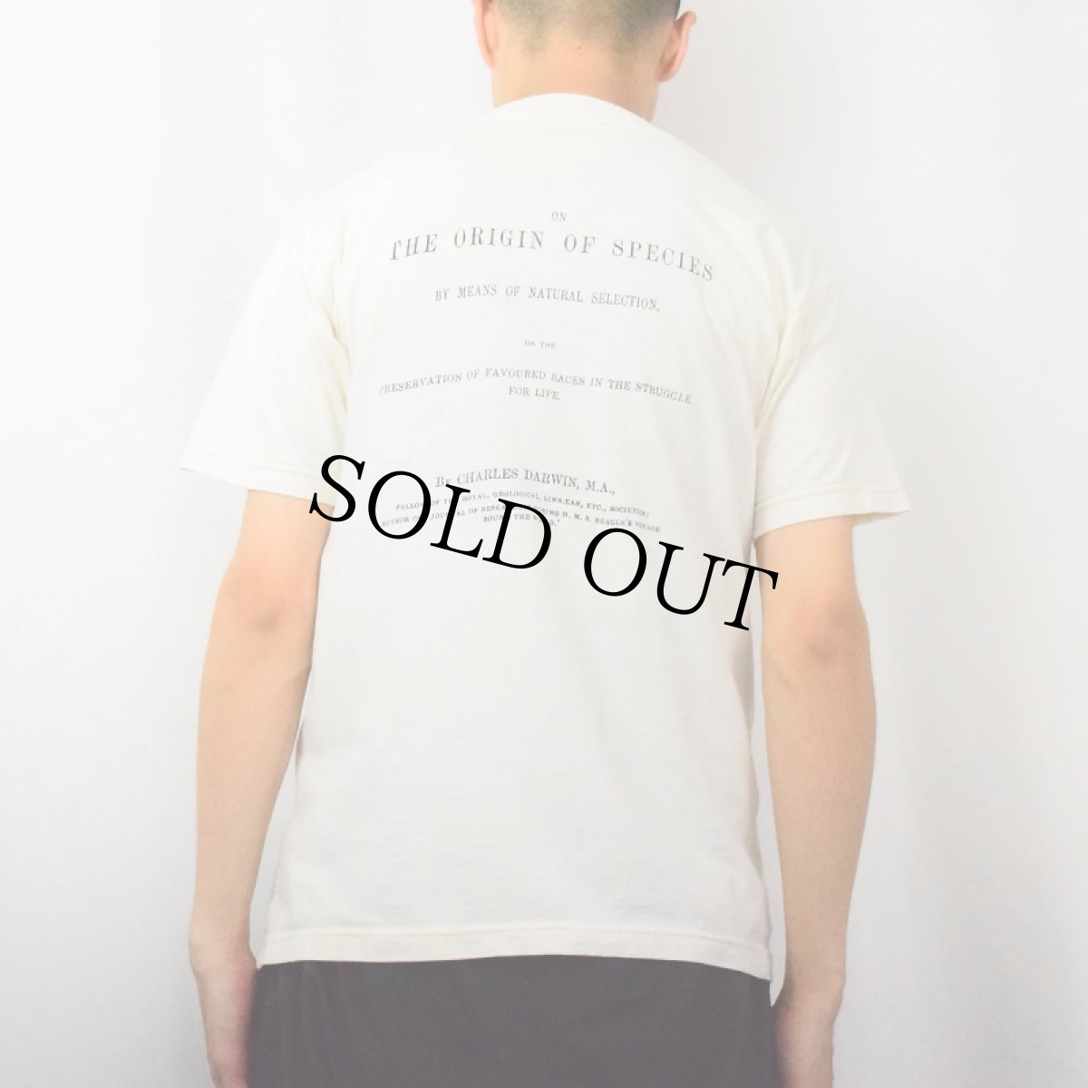 画像4: Charles Darwin "GALAPAGOS" 偉人プリントTシャツ (4)