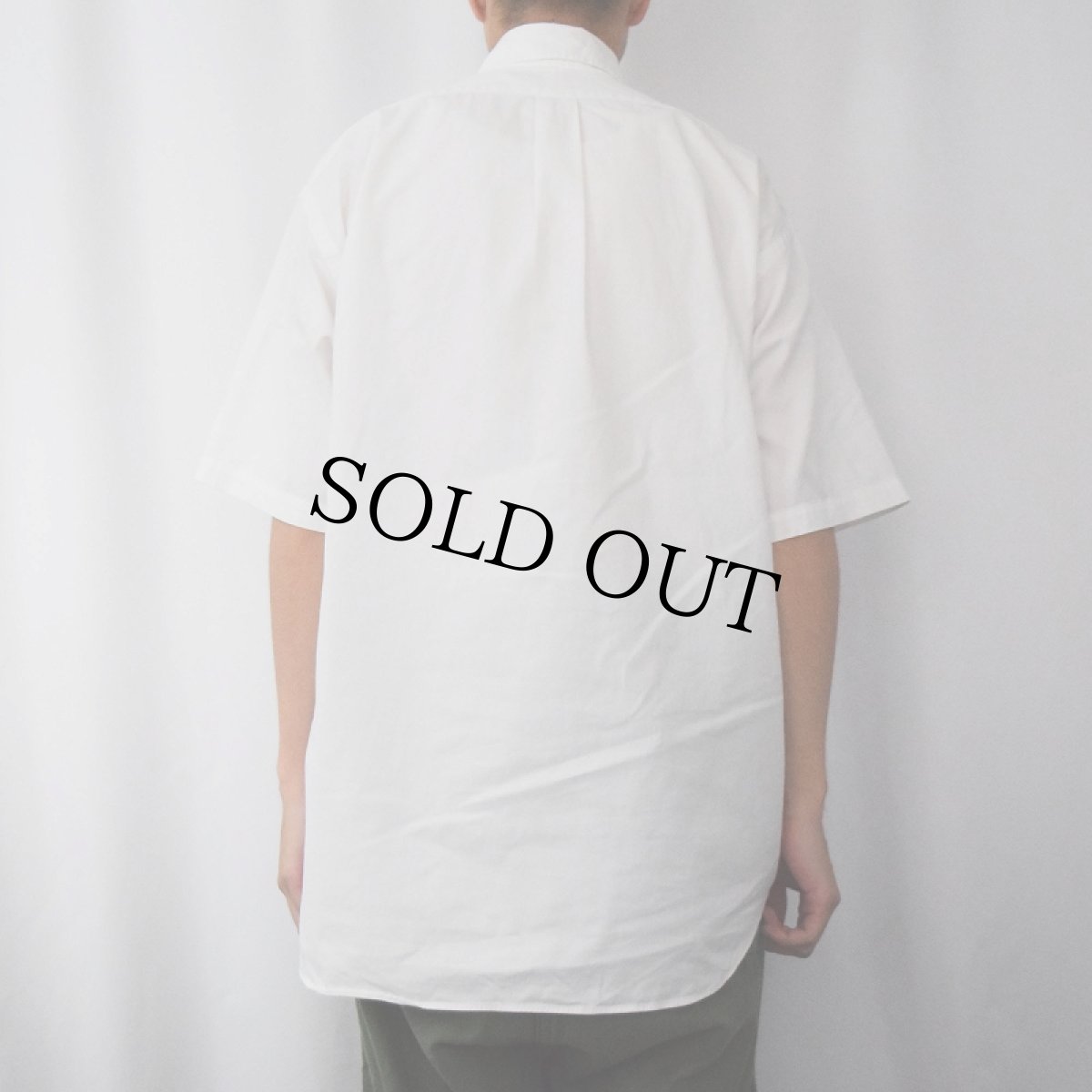 画像3: Ralph Lauren "BLAIRE" ロゴ刺繍 コットンボタンダウンシャツ L (3)