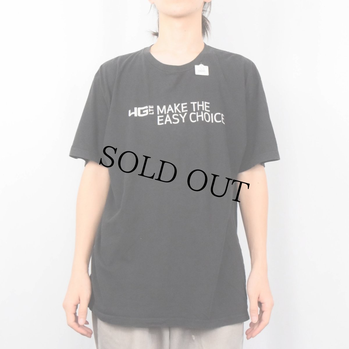 画像3: Verizon "MAKE THE EASY CHOICE" 電気通信企業 プリントTシャツ BLACK (3)