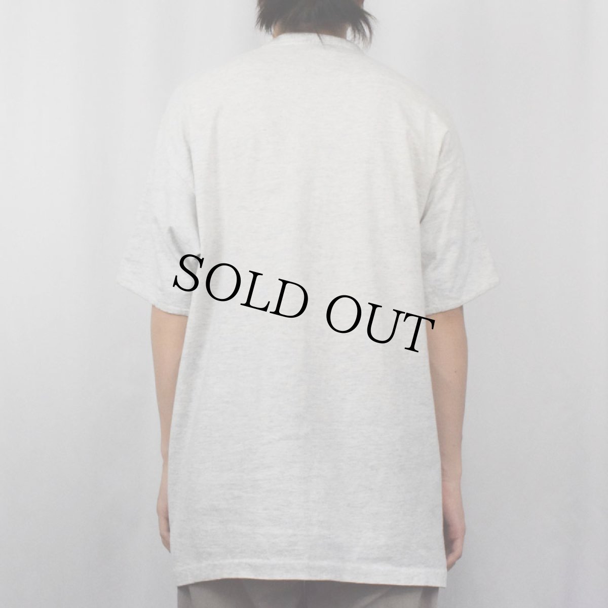 画像3: 80〜90's L.L.Bean USA製 レイヤードデザイン ガンパッチ付きTシャツ XL (3)