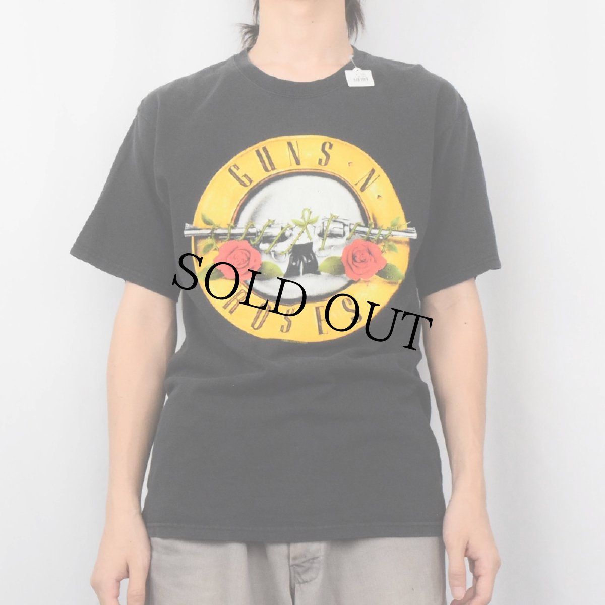 画像2: 2004 GUNS N' ROSES ロックバンドTシャツ BLACK M (2)
