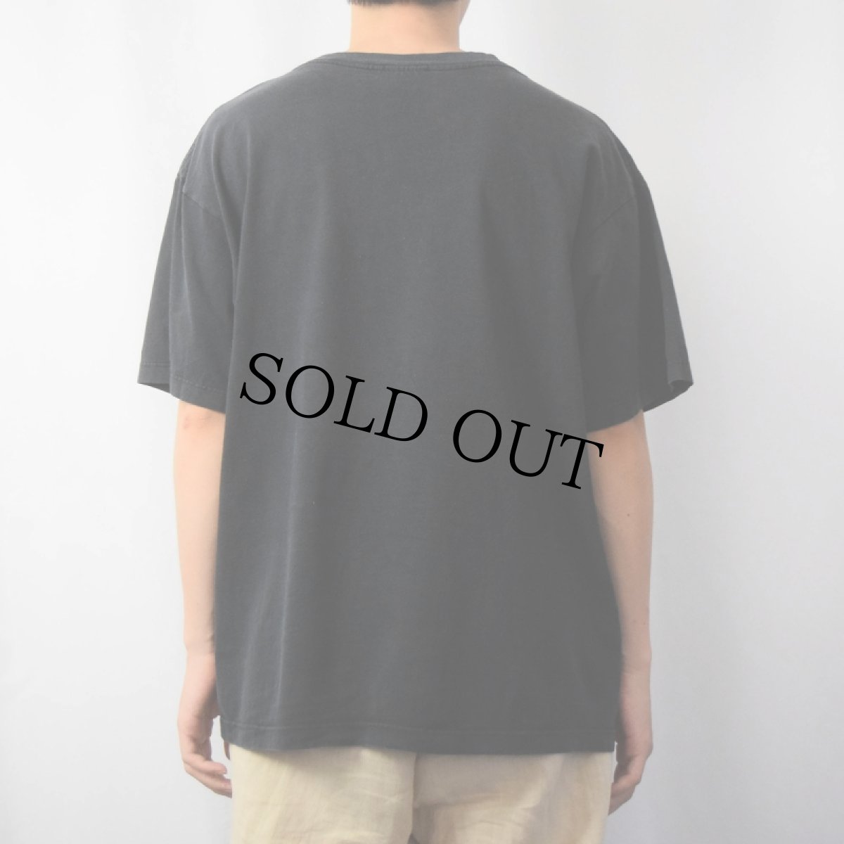 画像3: 90's adidas CANADA製 ロゴプリントTシャツ BLACK L (3)