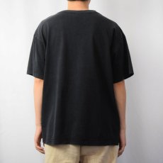 画像3: 90's adidas CANADA製 ロゴプリントTシャツ BLACK L (3)