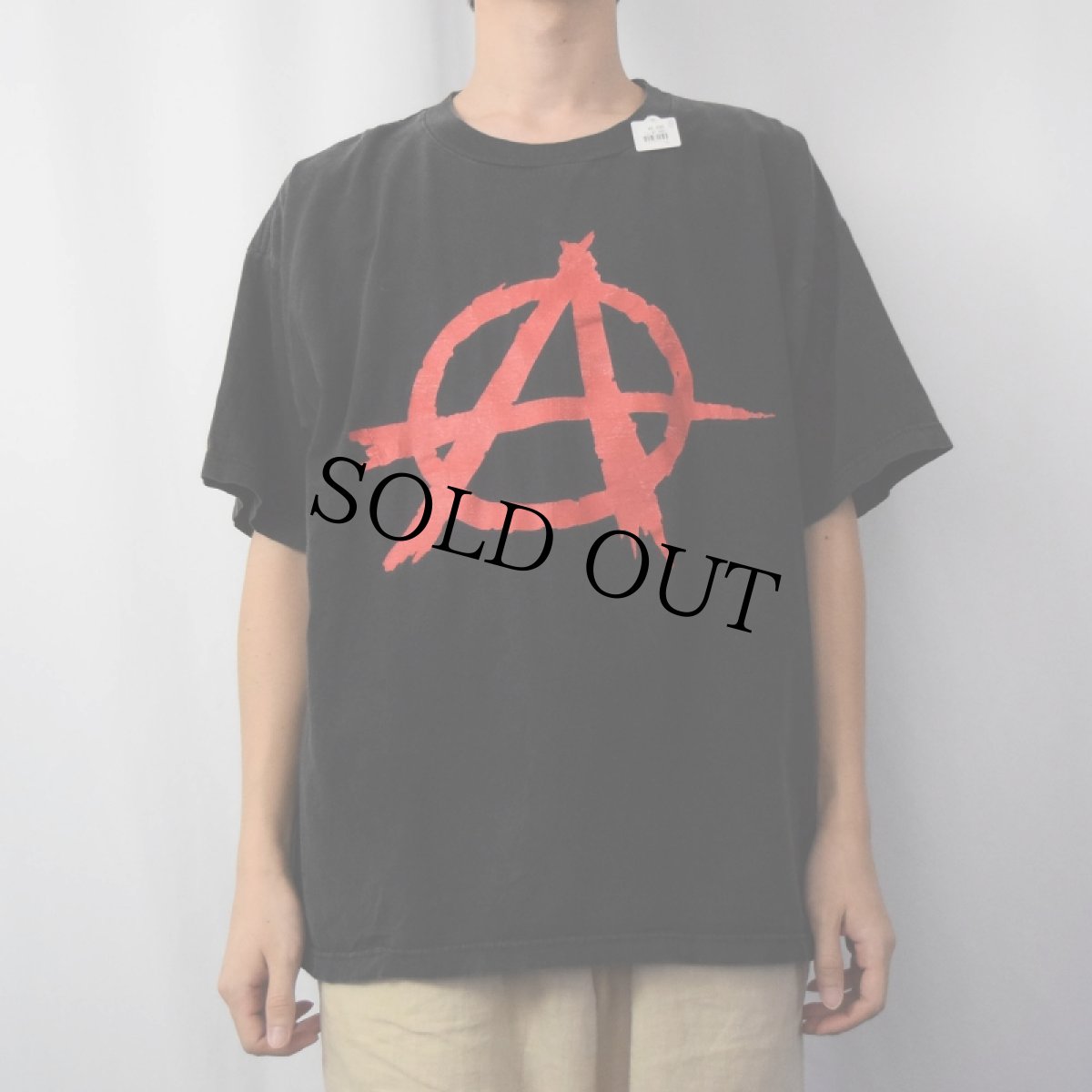 画像2: ANARCHY パンクロックバンドTシャツ BLACK (2)