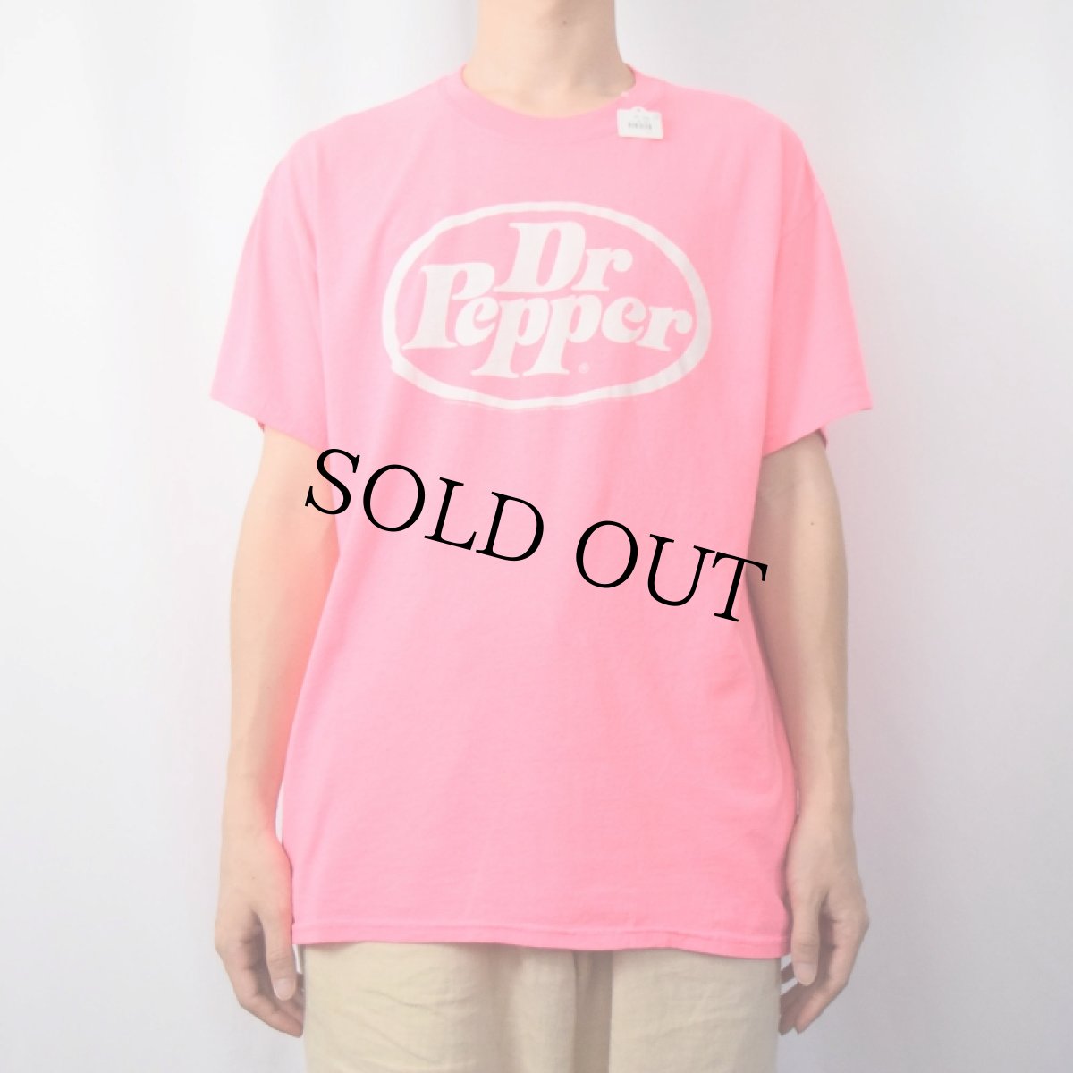 画像2: Dr Pepper 炭酸飲料メーカー ロゴプリントTシャツ (2)