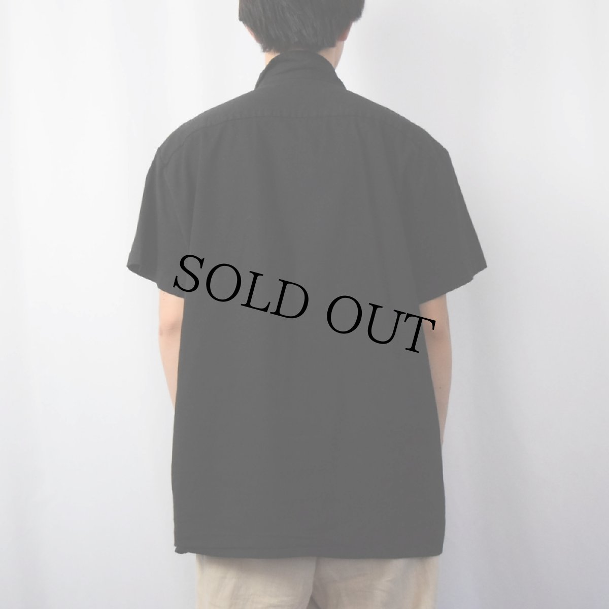 画像3: チェッカー柄 コットンロカビリーシャツ (3)