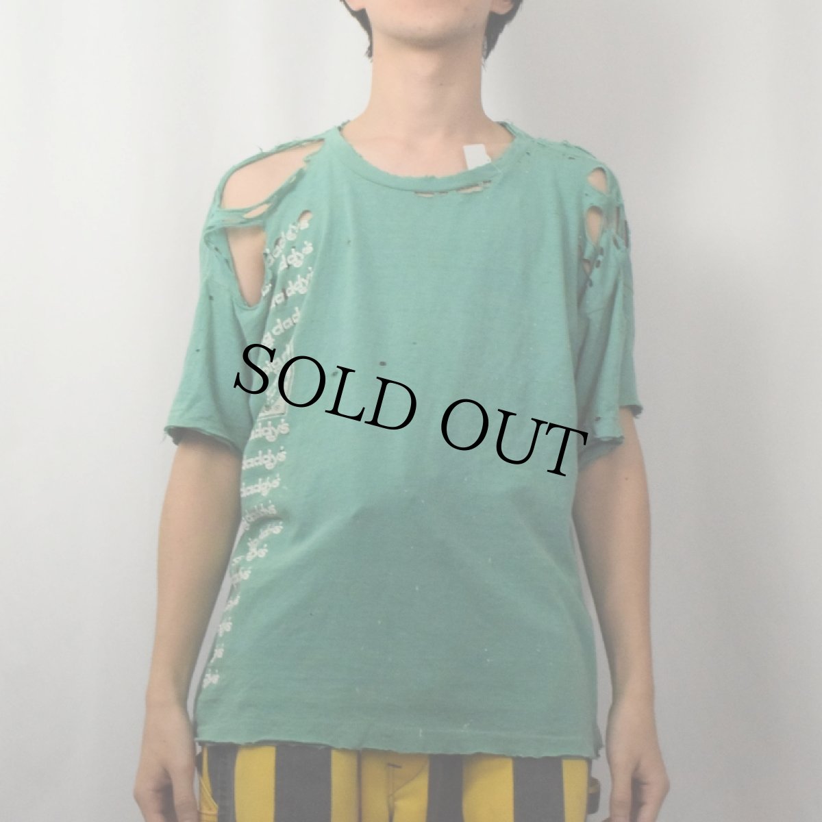 画像2: 70's Champion バータグ USA製 "big daddy's DATONA BEACH '78" バープリントTシャツ XL (2)