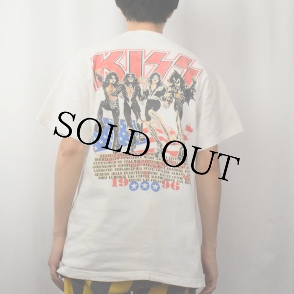 バンドTシャツ 90年代 90s キス 音楽 ミュージック バンT 白 ホワイト