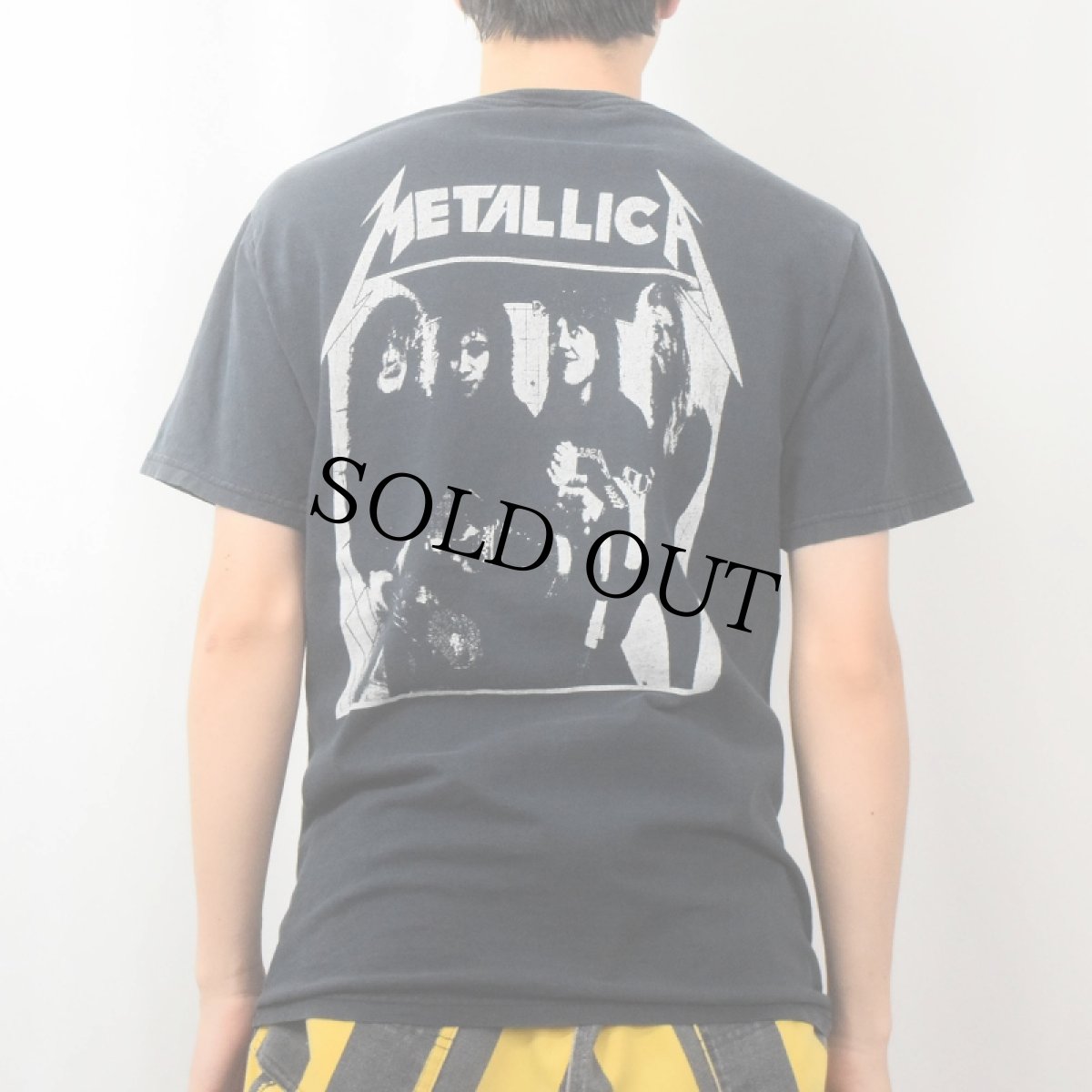 画像4: METALLICA "METAL UP YOUR ASS" ロックバンドTシャツ NAVY S (4)