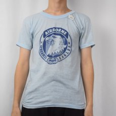 画像2: 70〜80's "AIRBORNE Screaming Eagles" プリントTシャツ (2)