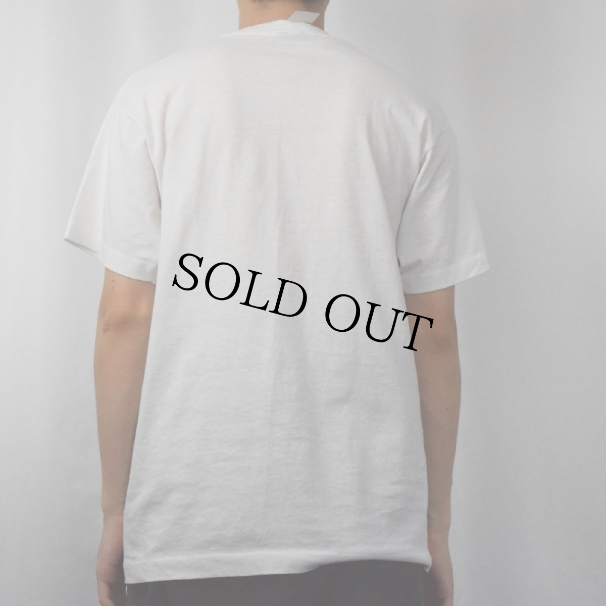 画像3: 90's USA製 "Eat your heart out. I'm retired." メッセージプリントTシャツ L (3)